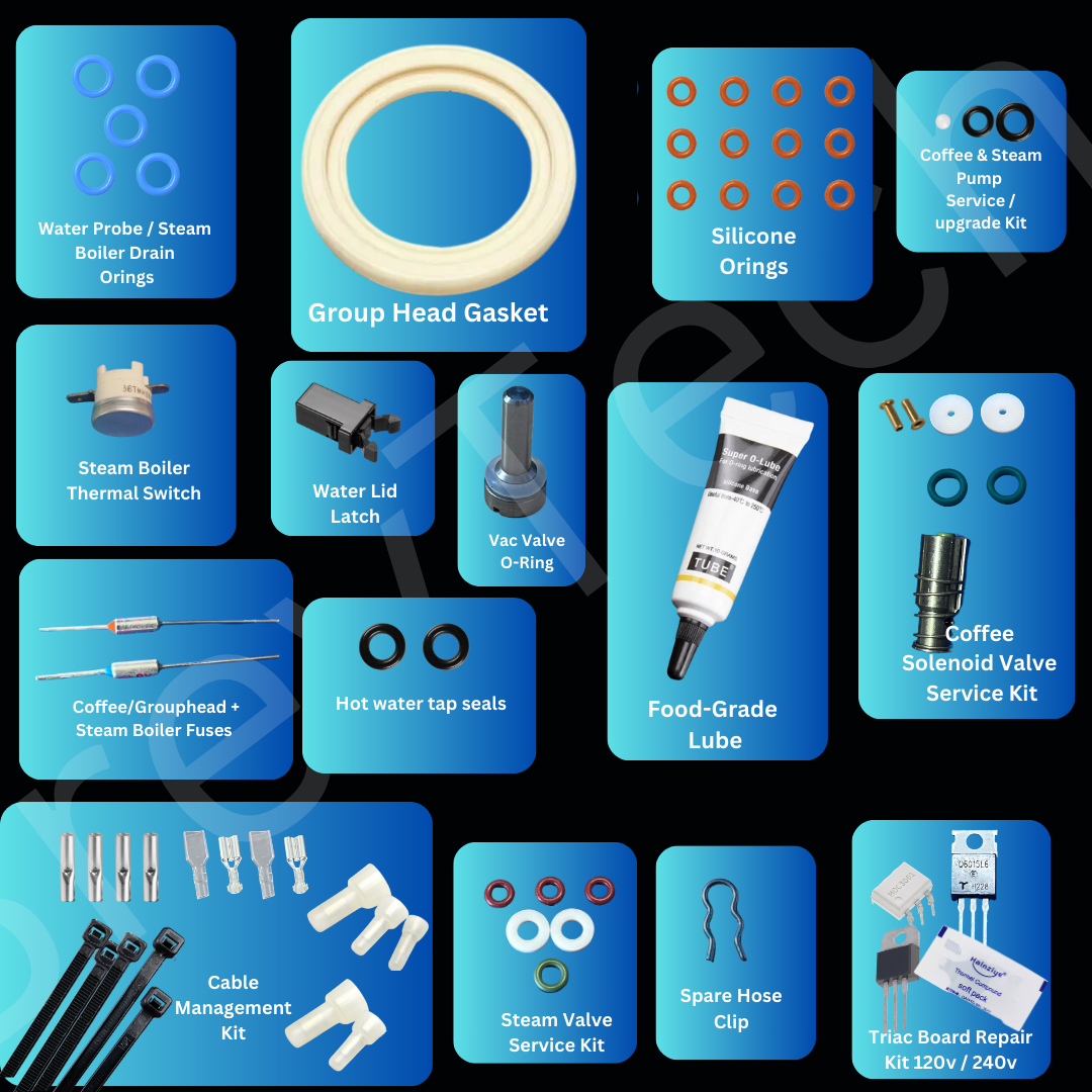 BREVILLE DUAL BOILER SES & BES900/BES920 SURVIVAL / SERVICE KIT (120v 240v)