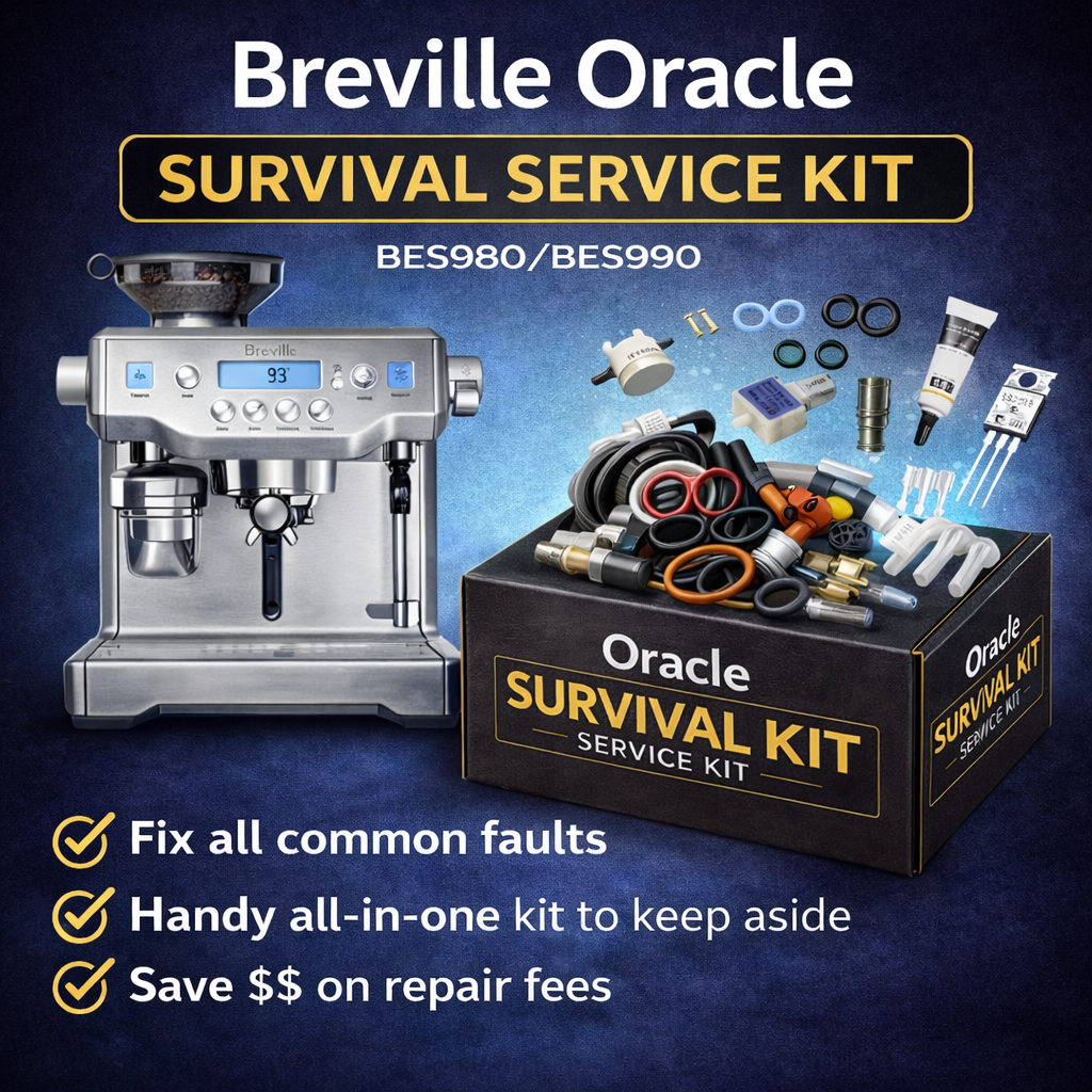 Cockabrew Steam Boiler Thermal Fuse Kit – 167C For Breville BES900, BES920, BES980, BES990