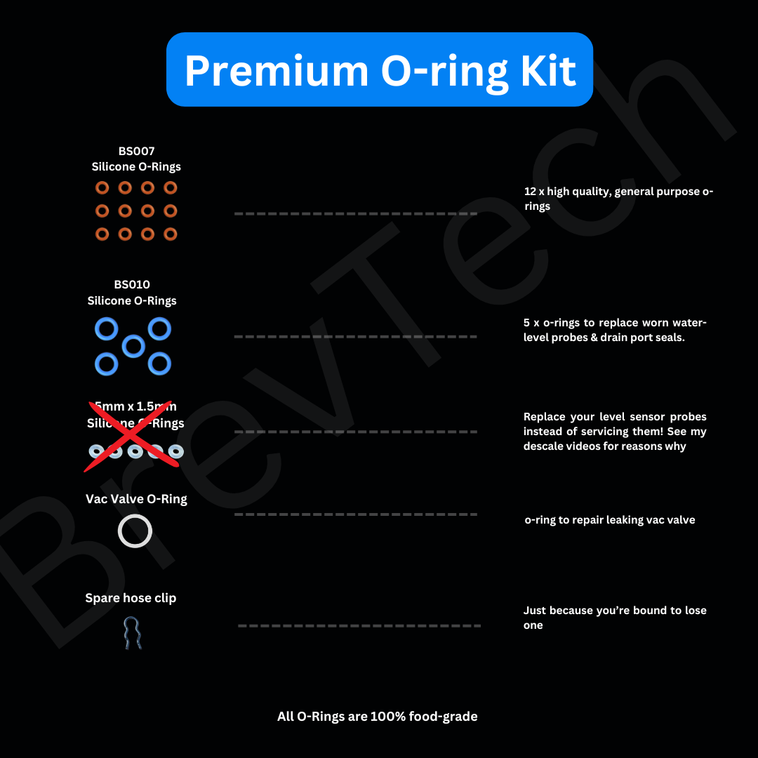 BREVILLE DUAL BOILER SES & BES900/BES920 SURVIVAL / SERVICE KIT (120v 240v)