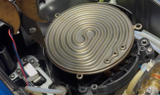 BES880 no water or steam flow: replacing a scale-blocked ThermoJet boiler