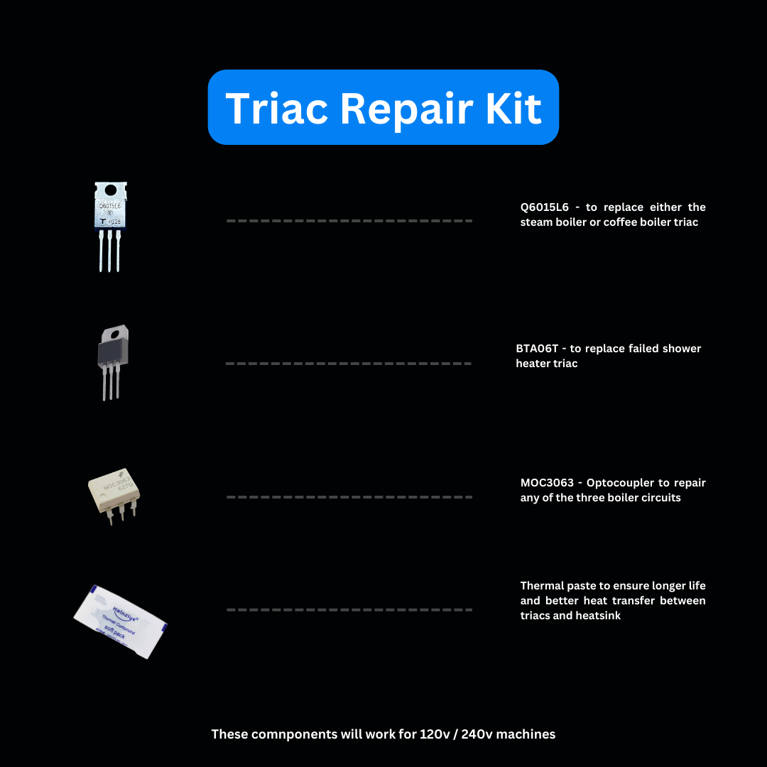 BREVILLE DUAL BOILER SES & BES900/BES920 SURVIVAL / SERVICE KIT (120v 240v)
