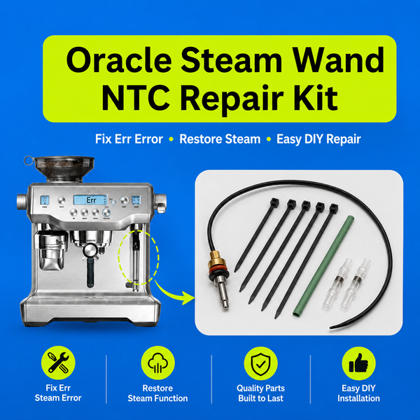 Oracle ERR, ER13-ER16 Fehler Dampfstab-Reparatur-Set für Breville (BES980,BES990)